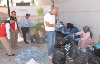 Kahramanmaraş'ta geri dönüşümle zararlılara karşı çevreci mücadele