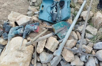 Kahramanmaraş'ta kaçak kazı yapan 6 şüpheli suçüstü yakalandı