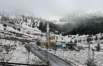 Kahramanmaraş'ta yüksek kesimlerde kar alarmı