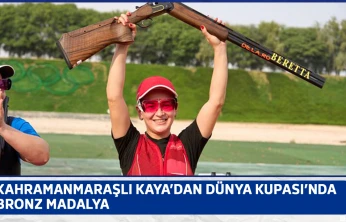 Kahramanmaraşlı Kaya'dan Dünya Kupası'nda bronz madalya