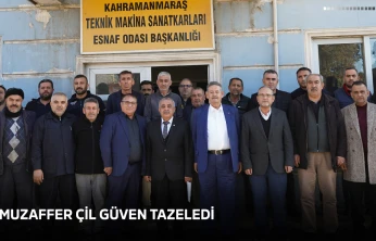 Muzaffer Çil güven tazeledi
