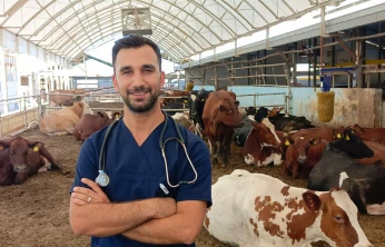 Veteriner Hekim Züfer Demir, 'Sıcaklık stresi hayvancılıkta verim kaybına yol açıyor'
