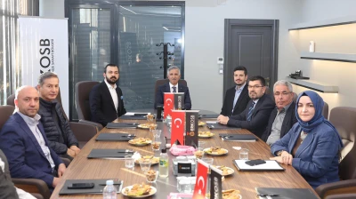 Kahramanmaraş Erkenez OSB'de yeni yatırım hamleleri masaya yatırıldı