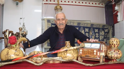 Türk kültürüne ait motifler, Hasan ustanın 29 yıllık emeğine ilham veriyor