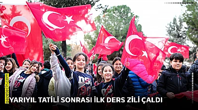Yarıyıl tatili sonrası ilk ders zili çaldı