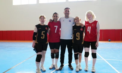 Kahramanmaraş'ta bir ilk! Goalball salonla hedef şampiyonluk
