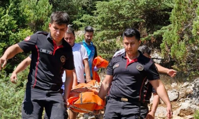 Kahramanmaraş'ta dağda ekşi toplarken kalp krizi geçiren kişi hayatını kaybetti
