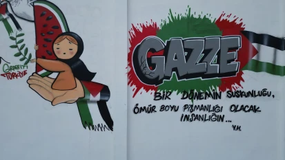 Filistin'in çaresizliği Kahramanmaraş sokaklarına yansıdı