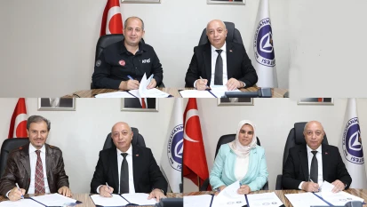 Kahramanmaraş İstiklal Üniversitesi'nden eğitim ve afet bilincine yönelik üçlü iş birliği atağı