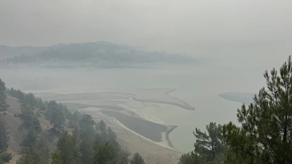 Kahramanmaraş'taki yangına 6 helikopter, 17 itfaiye ve 38 arazözle müdahale ediliyor