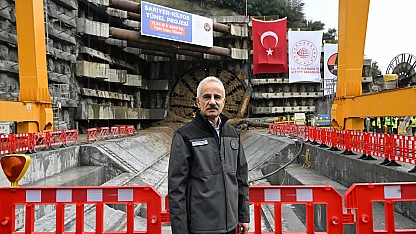 TBM teknolojisinin ilk kez kullanıldığı tünelde kazı çalışmaları tamamlandı