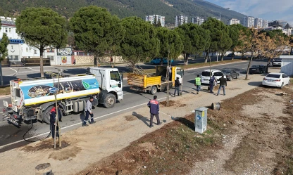 Kahramanmaraş'ta yeşil dönüşüm başladı