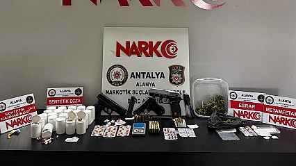 45 adrese eş zamanlı uyuşturucu operasyonu