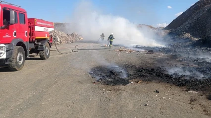 Kahramanmaraş itfaiyesi 2025 yılında 16 bin 306 olaya müdahale etti