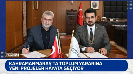 Kahramanmaraş'ta toplum yararına yeni projeler hayata geçiyor