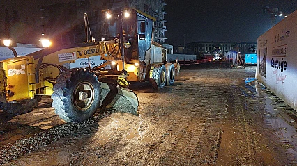 Kahramanmaraş'ta yağış sonrası ulaşımda aksama olmaması için ekipler sahada