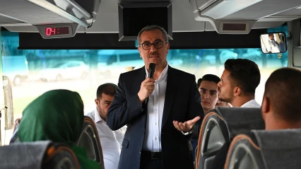 Kahramanmaraşlı öğrenciler, TEKNOFEST için yola çıktı