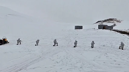 MSB'den kış tatbikatı paylaşımı