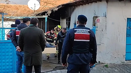 Tek katlı evde çıkan yangında 1 kişi öldü