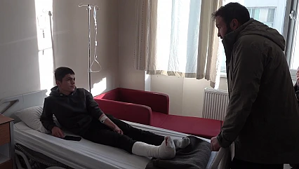 Kar ve buzlanma nedeniyle kırık vakalarında artış