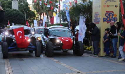 Akdeniz Off-Road Kupası İkinci Mahalli Yarışı'nın açılış seremonisi yapıldı