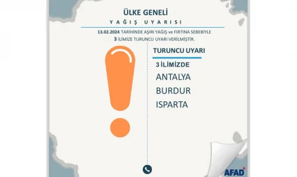 Antalya'da 989 kişi tahliye edildi