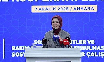 Bakan Göktaş, Sosyal Kooperatifler Çalıştayı'nda konuştu