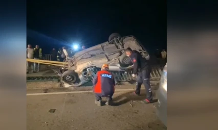 Bu kazada 1 kişi öldü, 3 kişi yaralandı