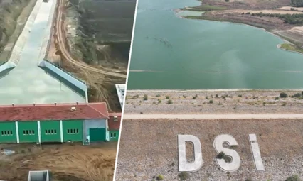 Çakmak Barajı'na su aktarımı başladı