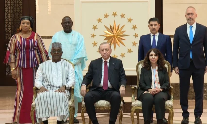 Cumhurbaşkanı Erdoğan, 5 ülkenin büyükelçisini kabul etti