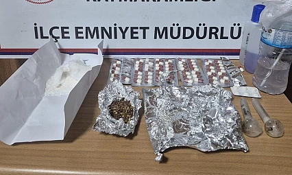 Kahramanmaraş'ta uyuşturucu operasyonu: 1 tutuklama, 5 şüpheliye adli işlem