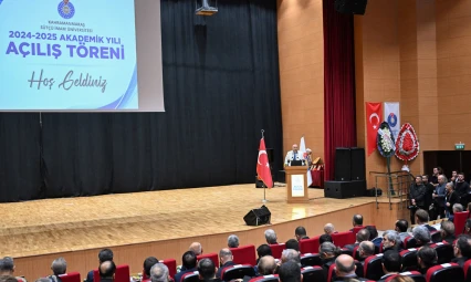 KSÜ, 2024-2025 akademik yılı açılış töreni gerçekleştirildi