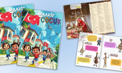 MEB'den çocuklara özel yeni dergi Maarif Çocuk yayında