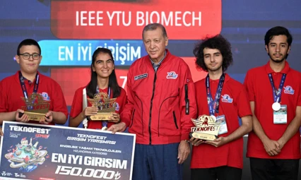 TEKNOFEST'te ödüller sahiplerini buldu
