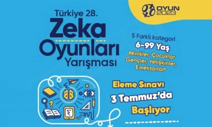 Türkiye Zeka Vakfı'nın 28'inci Zeka Oyunları Yarışması başlıyor