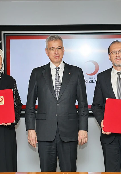 Sağlık Bakanlığı ile Türk Kızılay TÜRKÖK Konusunda Protokol İmzaladı