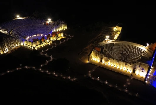 Patara, ziyaretçilerini yıldızların altında tarihi yolculuğa çıkarıyor