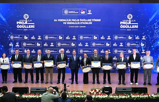 10'uncu Verimlilik Proje Ödülleri sahiplerini buldu