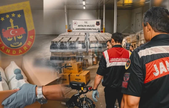 119 bin 500 litre sahte alkol ele geçirildi