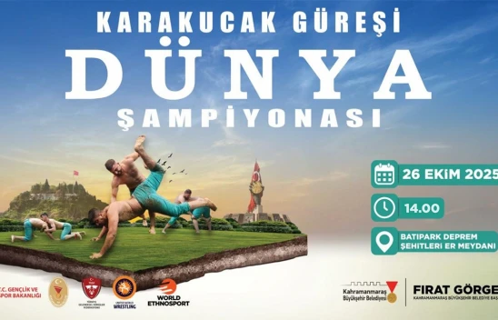 18 ülkeden 130'u aşkın pehlivan, Kahramanmaraş'ta zirve için mücadele edecek