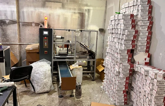 2 milyon 400 bin kaçak makaron ele geçirildi