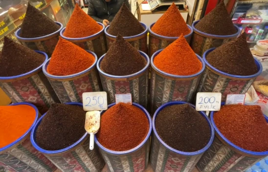 2025 yılında 95 ülkeye 14,1 milyon dolarlık pul biber ihracatı yapıldı