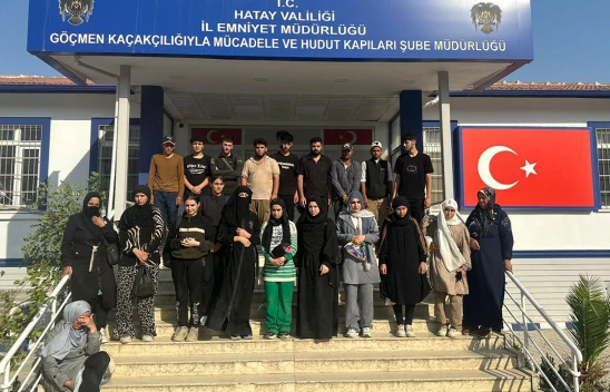 24 düzensiz göçmen yakalandı