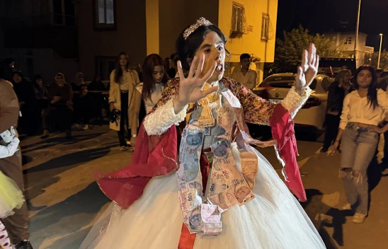 28 yaşındaki Merve'nin gelinlik hayali gerçek oldu