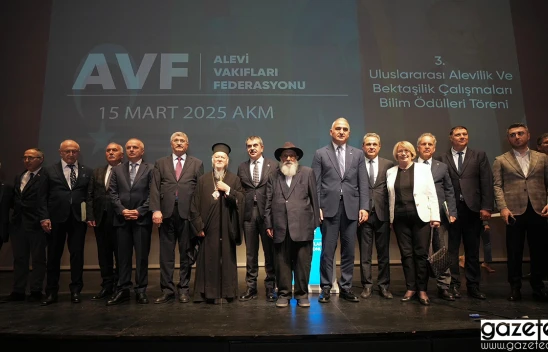 3'üncü Uluslararası Alevilik ve Bektaşilik çalışmaları bilim ödülleri dağıtıldı