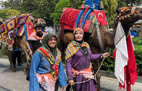 4'üncü Uluslararası Yörük Türkmen Festivali, göç yürüyüşüyle başladı
