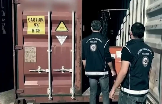 44 göçmen limanda yakalandı