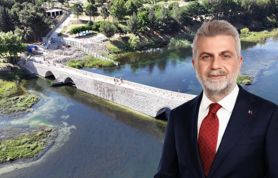 500 yıllık tarihi köprünün restorasyonunda sona gelindi