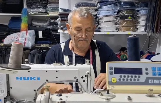 57 yıldır sadece terzilik yapıyor