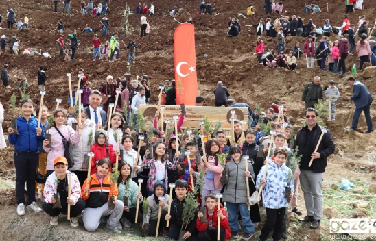 6 Şubat deprem şehitleri için Kahramanmaraş'ta anlamlı etkinlik